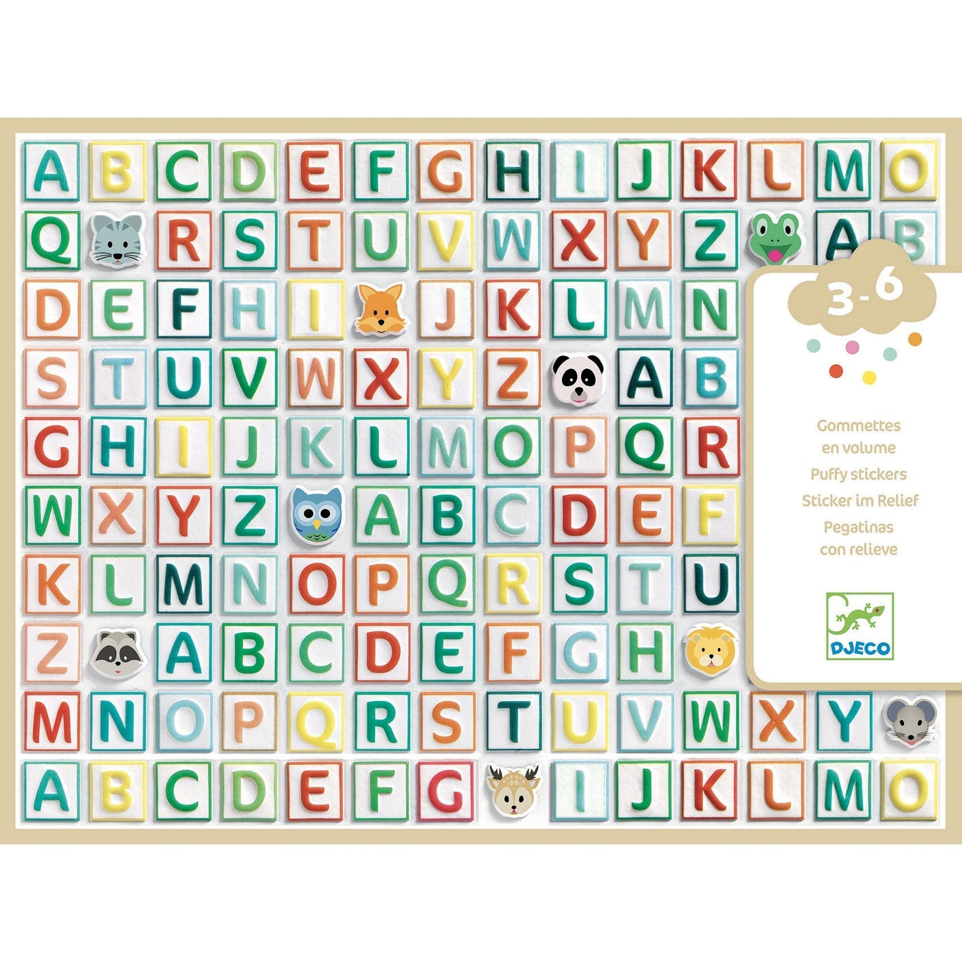 Alphabet Stickers - Small Gifts For Littles Ones - Stickers