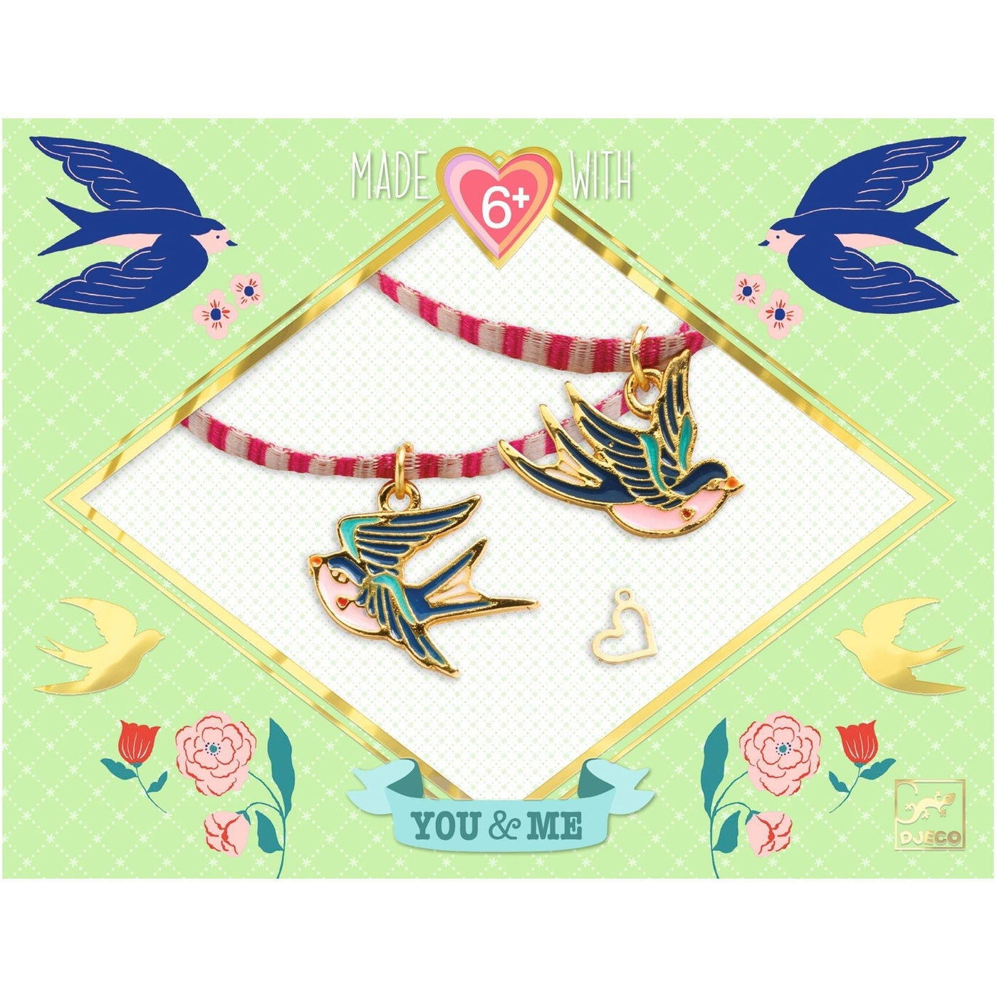 Bird Ribbons - Needlework - Beads And Jewellery