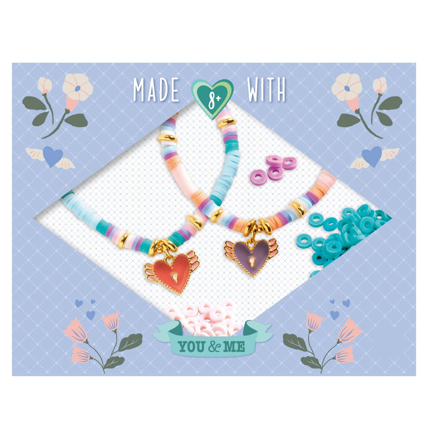 Heart Heishi - Needlework - Beads And Jewellery