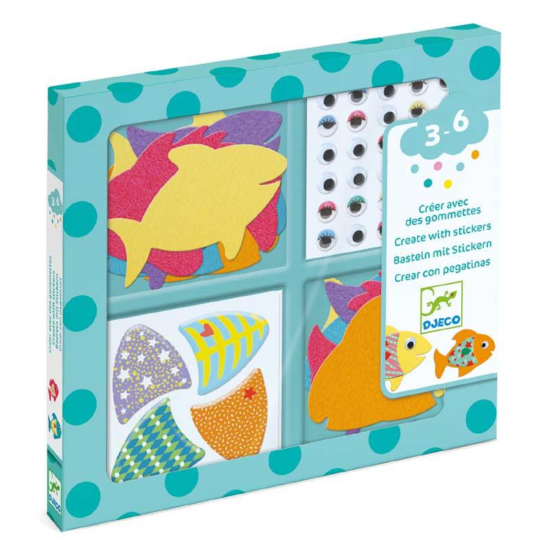 I Love Fishes - Small Gifts For Little Ones - Stickers