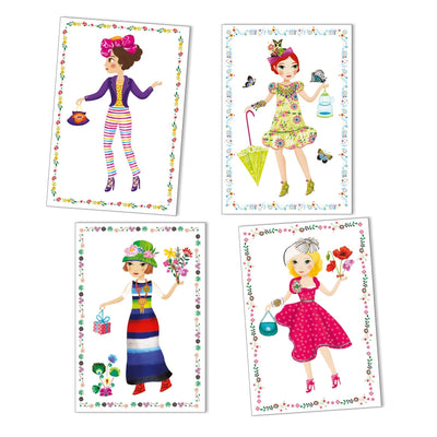 Paper Dolls - Massive Fashion - Small Gifts For Older Ones - Stickers