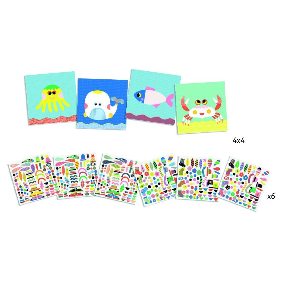 Sea Creatures - Small Gifts For Little Ones - Stickers