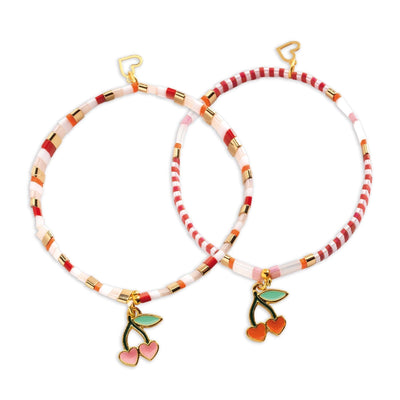 Tila And Cherries - Needlework - Beads And Jewellery
