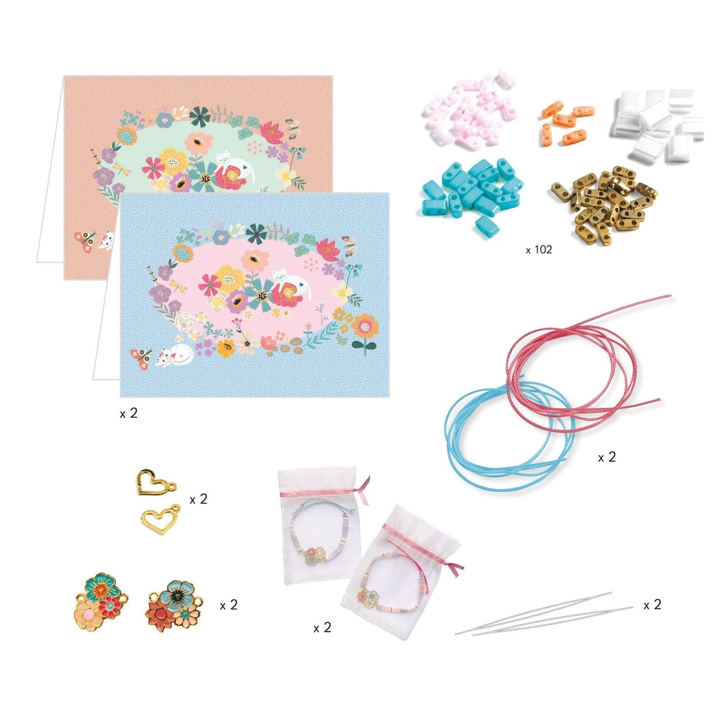Tila And Flowers - Needlework - Beads And Jewellery