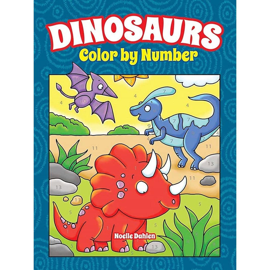 Dinosaurs Color By Number