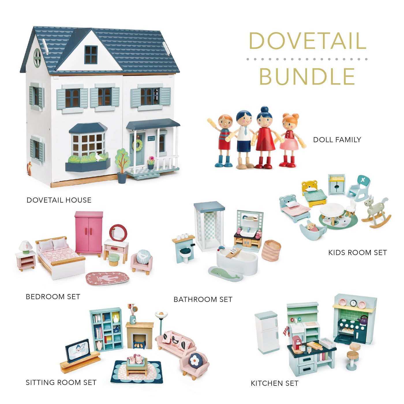 Dovetail Dollhouse Bundle