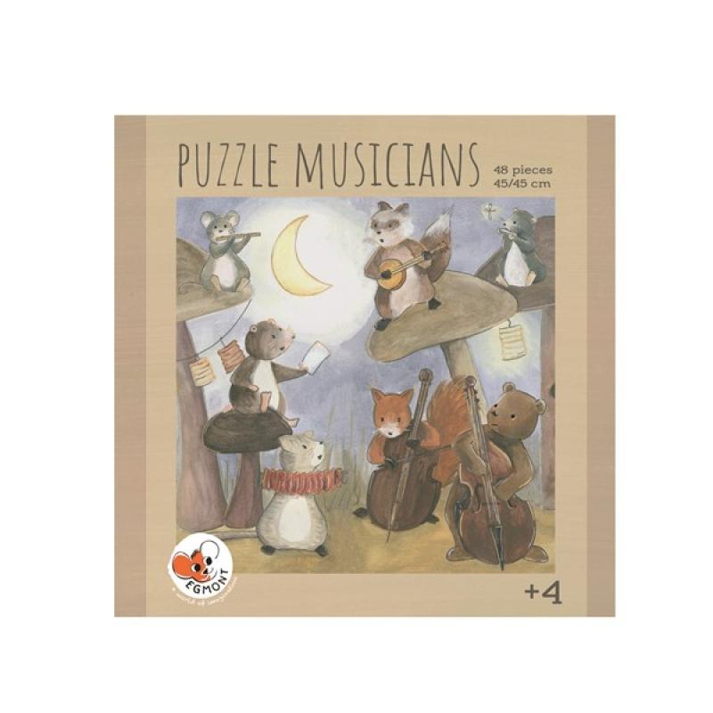 48 Piece Musicians Puzzle-Puzzles-Egmont Toys-Yes Bebe