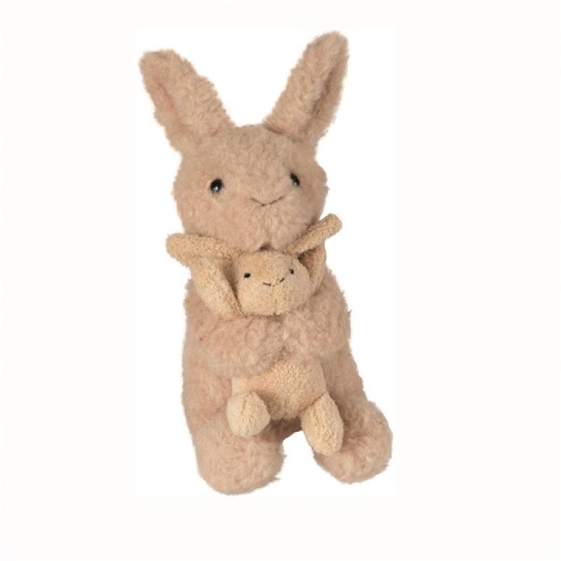 Emile Rabbit With Baby Soft Toy-Soft Toys-Egmont Toys-Yes Bebe
