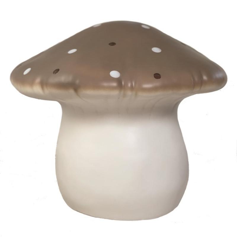 Heico Large Lamp - Chocolate Mushroom-Lamps-Egmont Toys-Yes Bebe