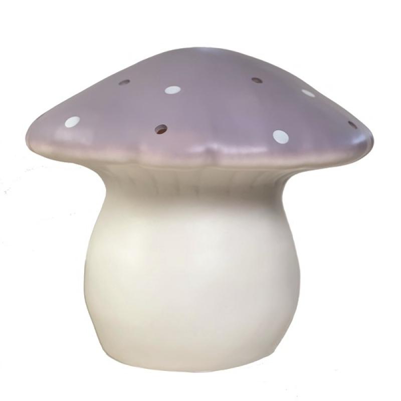 Heico Large Lamp - Lavender Mushroom-Lamps-Egmont Toys-Yes Bebe
