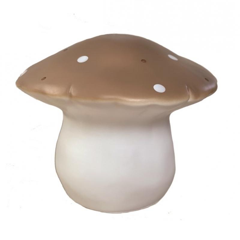 Heico Medium Lamp - Chocolate Mushroom-Lamps-Egmont Toys-Yes Bebe