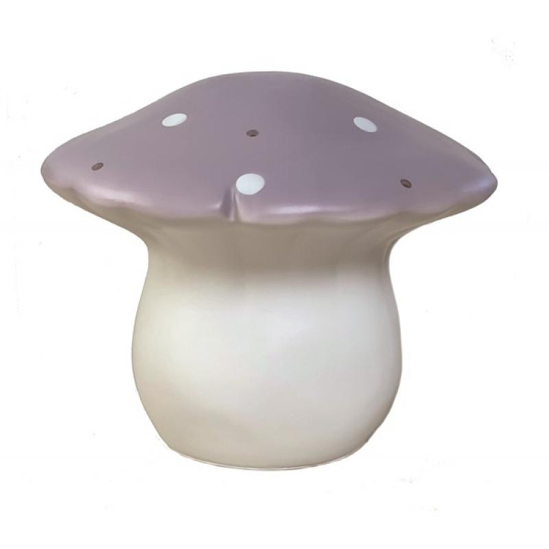 Heico Medium Lamp - Lavender Mushroom-Lamps-Egmont Toys-Yes Bebe