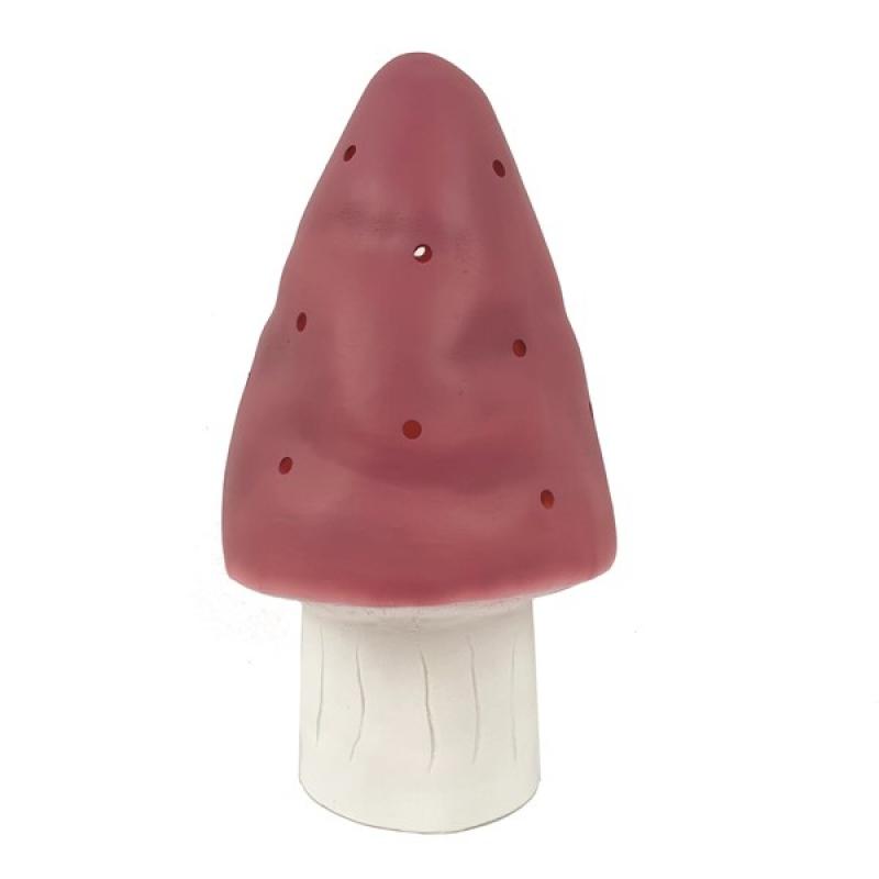 Heico Small Night Light Lamp - Raspberry Mushroom