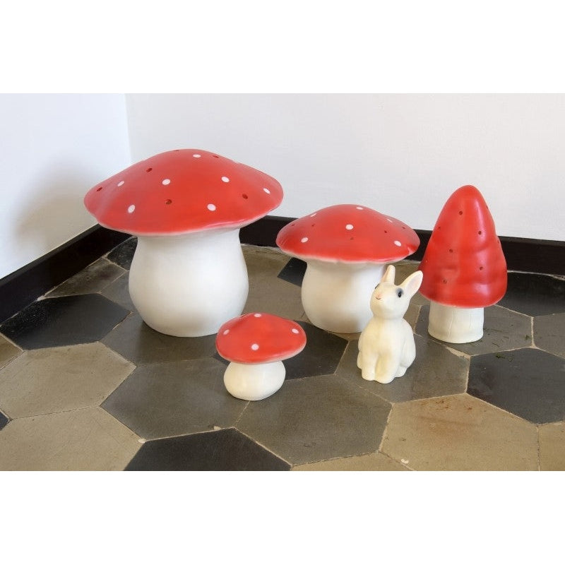 Heico Small Night Light Lamp - Small Red Mushroom