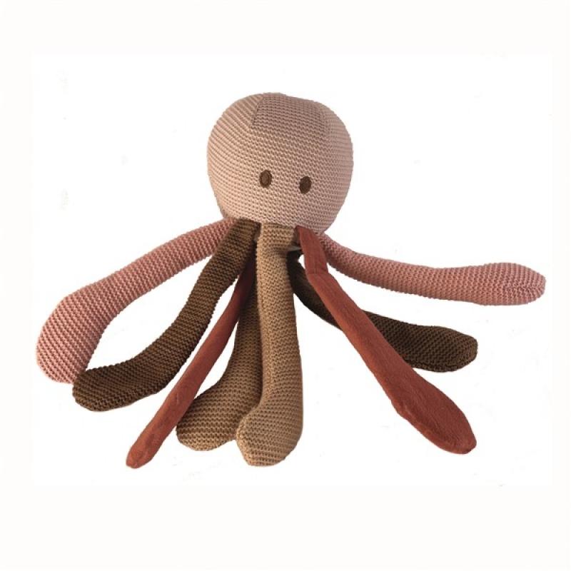 Knitted Octopus Soft Toy-Soft Toys-Egmont Toys-Yes Bebe