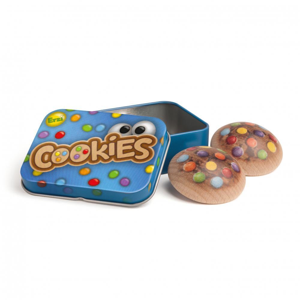 Erzi Cookies in a Tin - Wooden Play Food