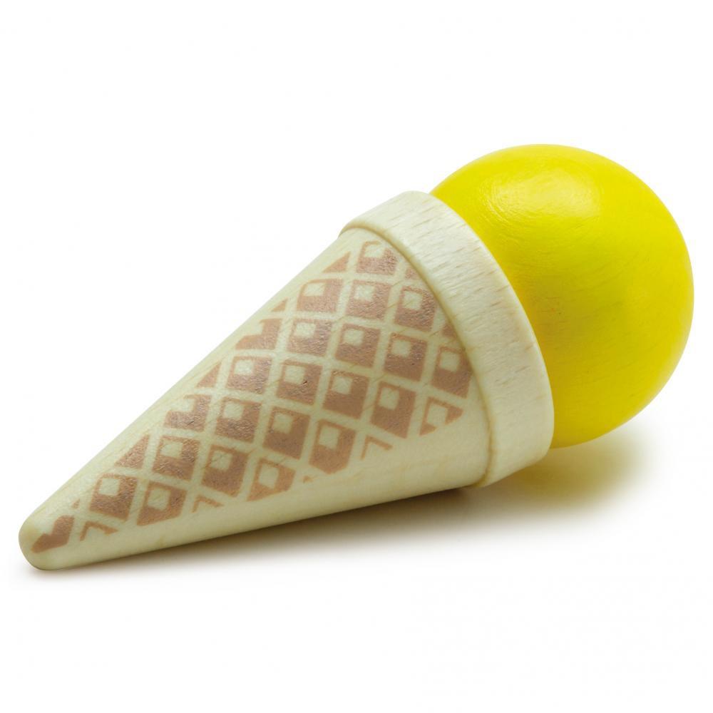 Erzi Ice Cream Cone - Yellow