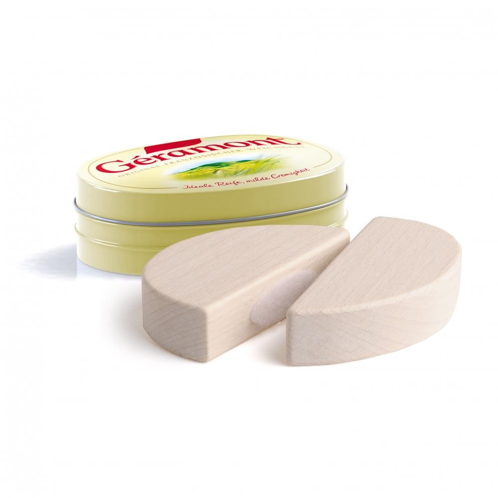 Erzi Geramont Cheese in a Tin - Wooden Toy Food