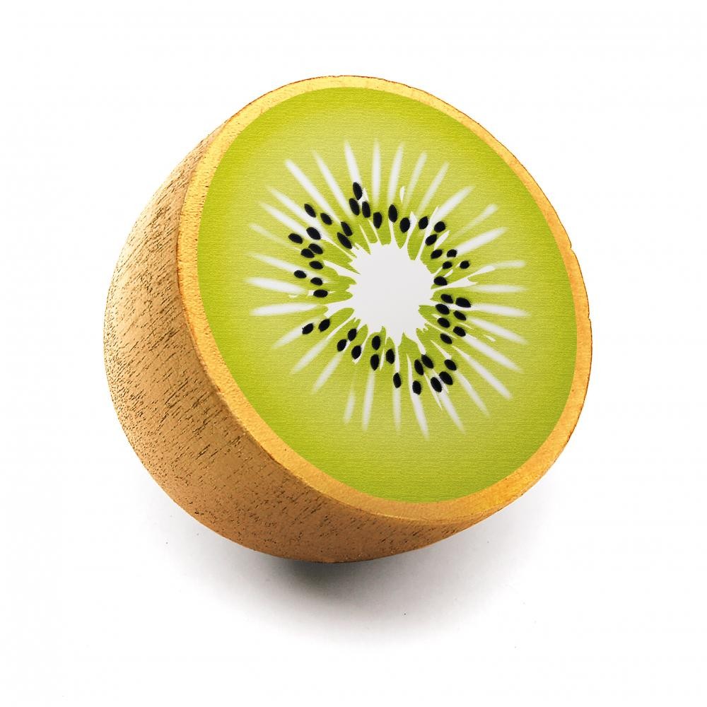 Erzi Half Kiwi Fruit - Wooden Play Food