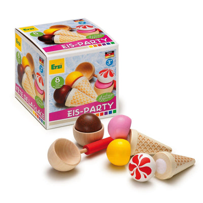 Erzi Ice-Cream Party - Wooden Play Food