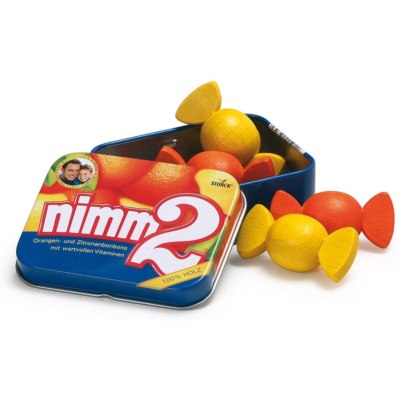 Erzi Nimm2 Sweets in a Tin - Wooden Play Food