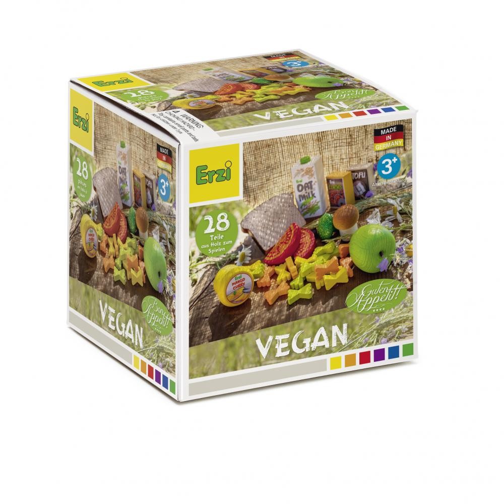 Erzi Vegan Food Assortment - Wooden Play Food