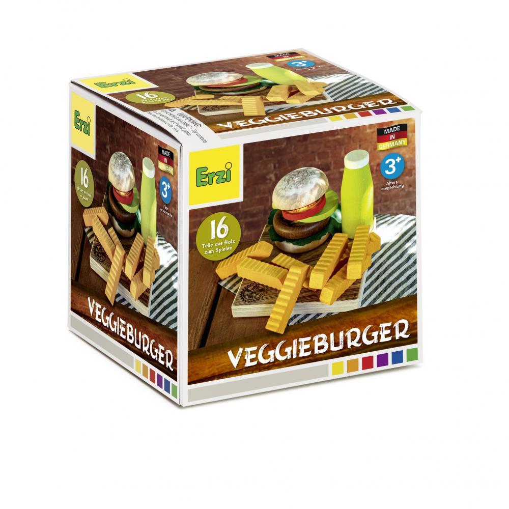 Veggie Burger Assortment - Wooden Play Food