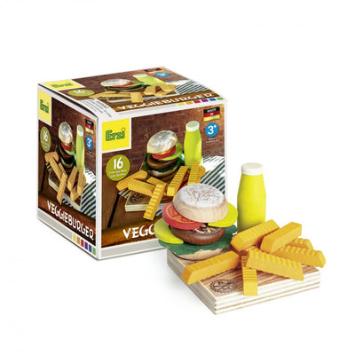 Veggie Burger Assortment - Wooden Play Food