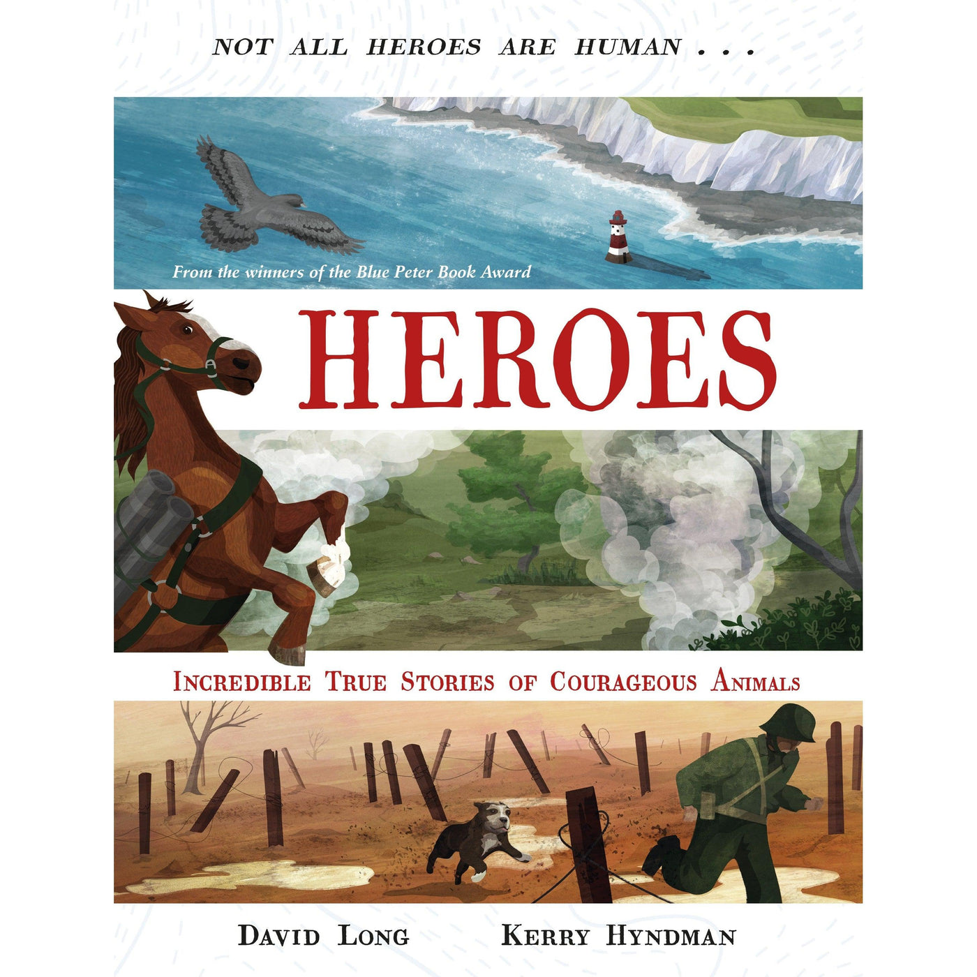 Heroes : Incredible True Stories Of Courageous Animals - David Long & Kerry Hyndman