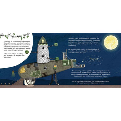 From The Earth To The Moon : Or A Cannon For Peace By Jules Verne & Iris Samartzi