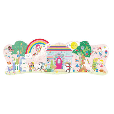 60pc Giant Floor Puzzle With Pop Out Pieces - Rainbow Fairy