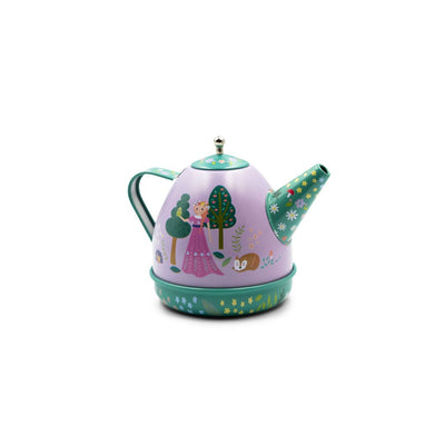 Musical Tin Tea Set 11 Piece - Fairy Tale