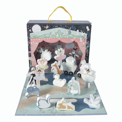 Playbox With Wooden Pieces - Enchanted