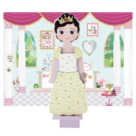 Wooden Magnetic Dress Up Doll - Charlotte