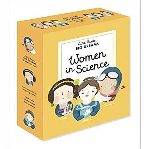 Little People, Big Dreams: Women In Science: 3 Books From The Best-Selling Series! Ada Lovelace - Marie Curie - Amelia Earhart