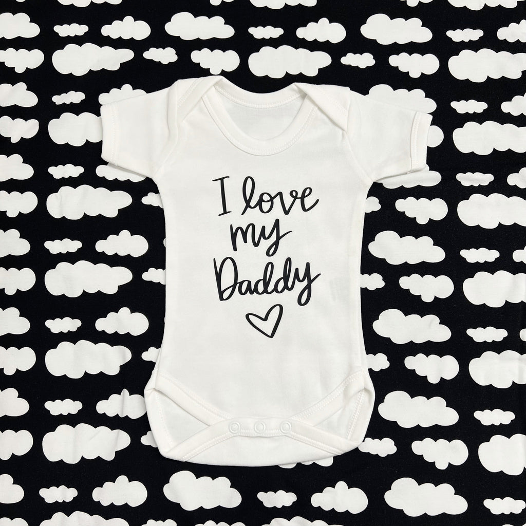 I love my daddy vest hot sale