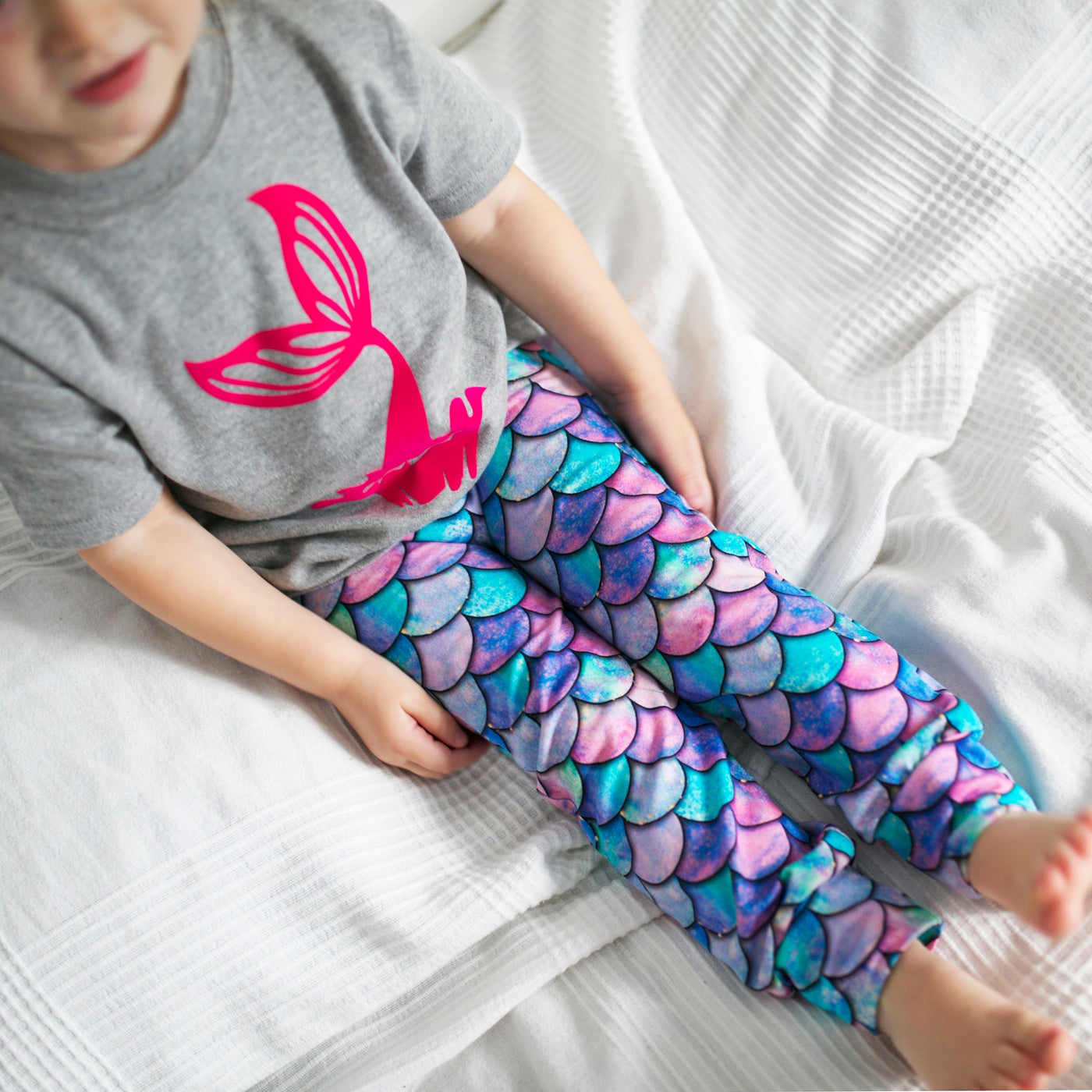 Mermaid Child & Baby Leggings 0-9 Years – Fred & Noah