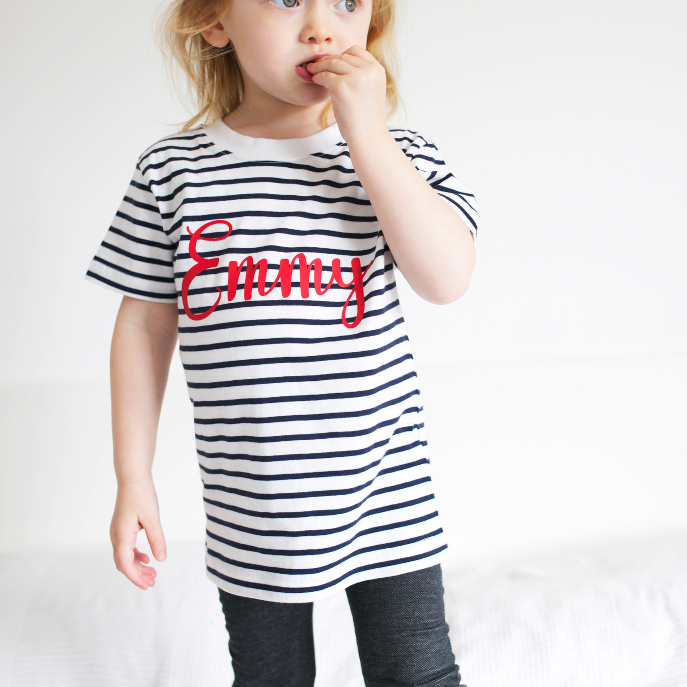 Nautical 100% Cotton Personalised T Shirt-Fred & Noah-Yes Bebe