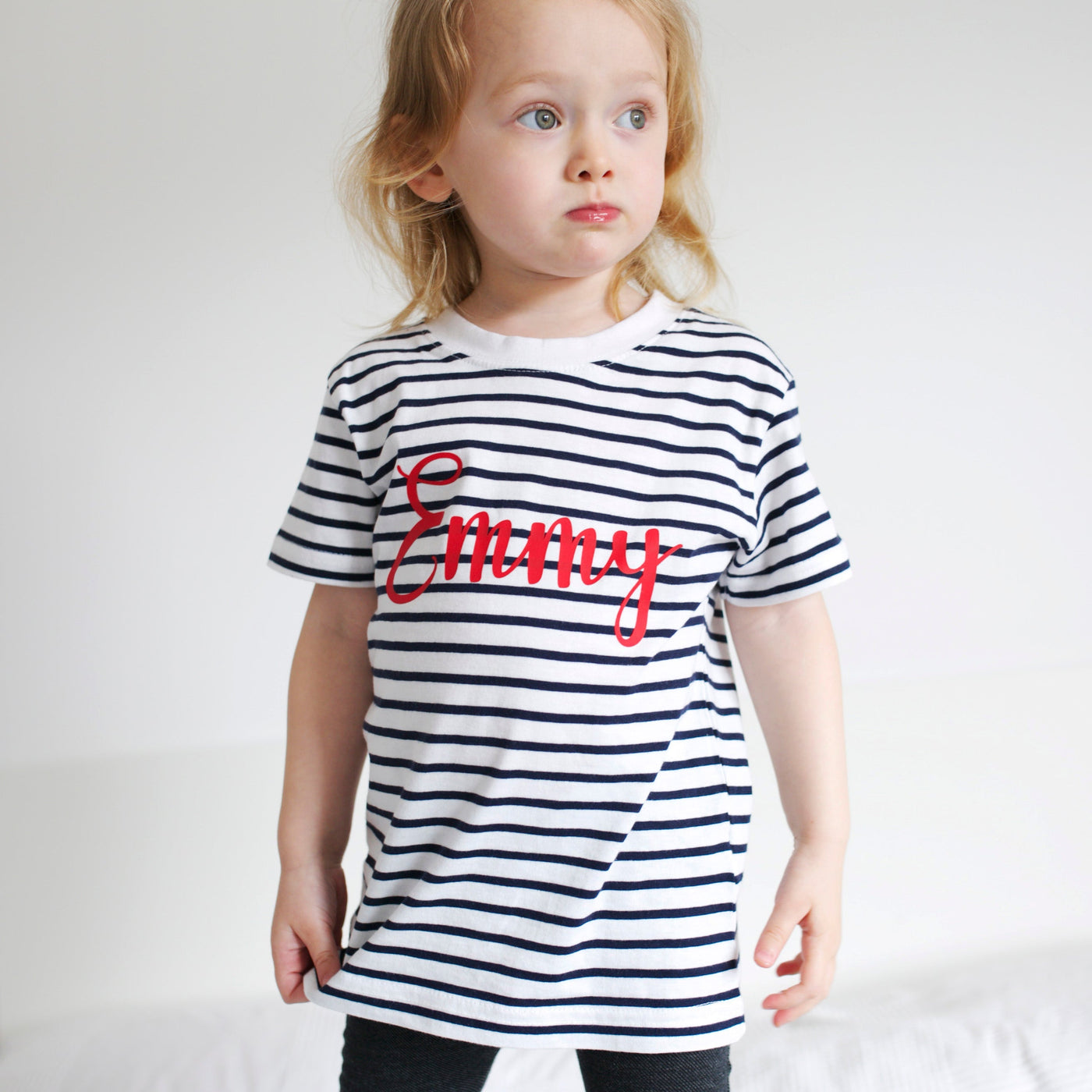 Nautical 100% Cotton Personalised T Shirt-Fred & Noah-Yes Bebe