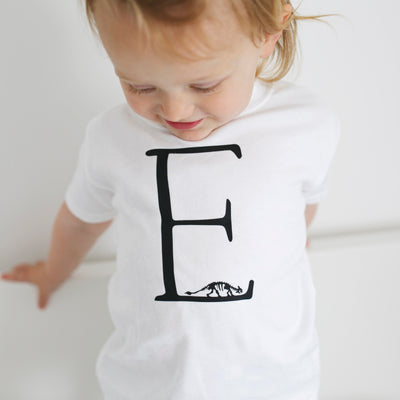 Personalised Initial T Shirt-Fred & Noah-Yes Bebe