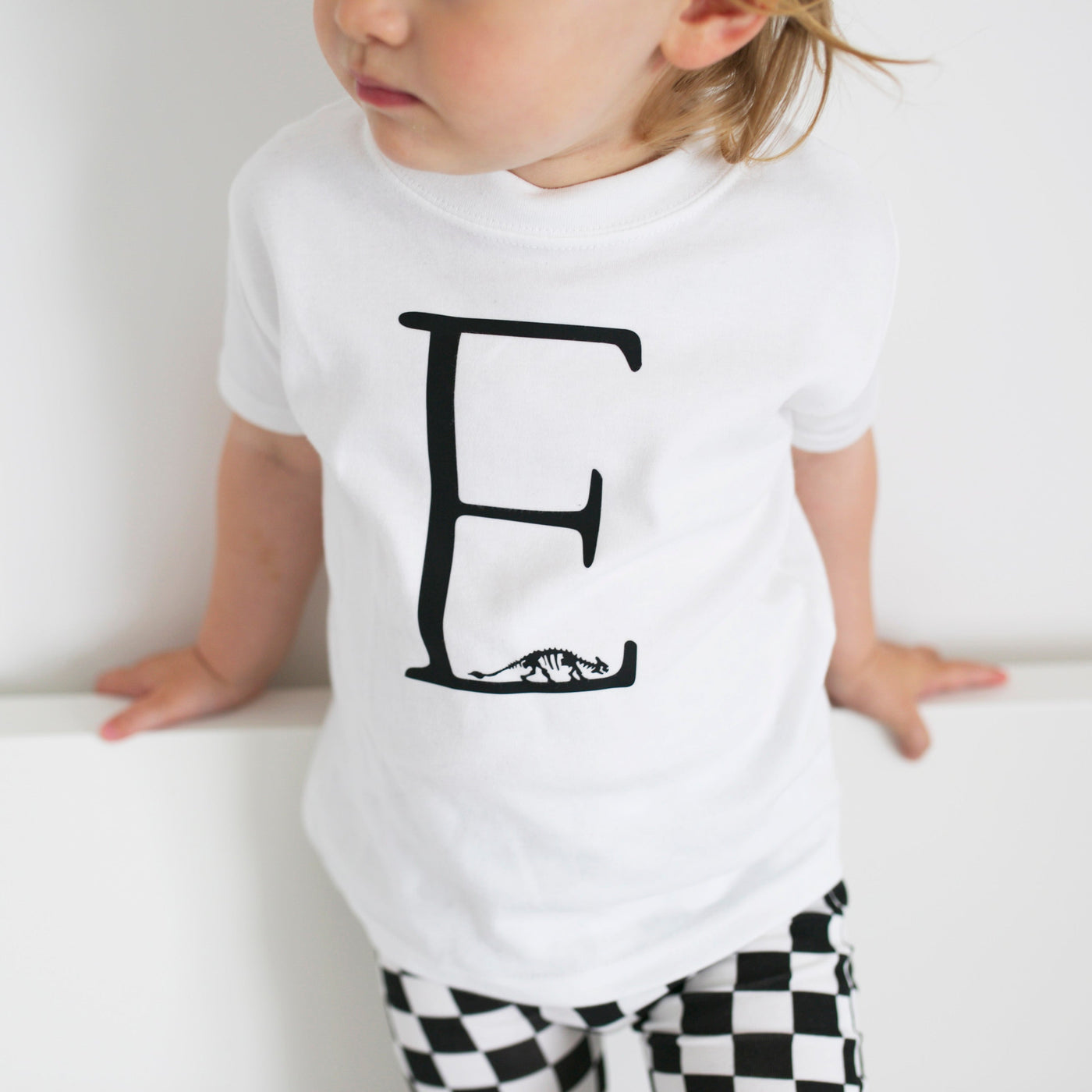 Personalised Initial T Shirt-Fred & Noah-Yes Bebe