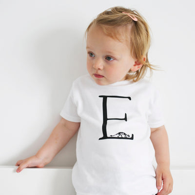 Personalised Initial T Shirt-Fred & Noah-Yes Bebe