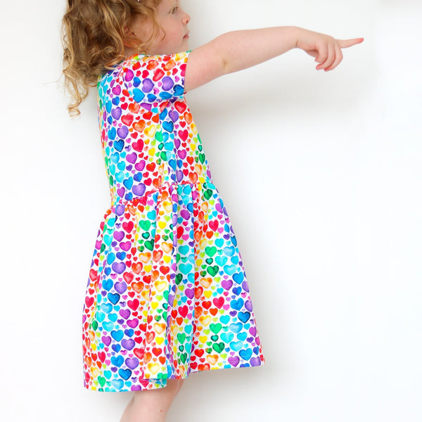 Aqua Rainbow Print Baby Leggings 0-6 Years – Fred & Noah