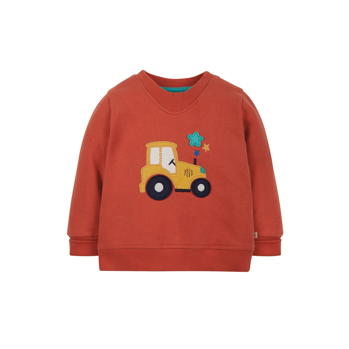 Easy On Jumper - Falun Red-Tractor by Frugi