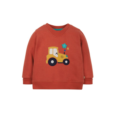 Easy On Jumper - Falun Red-Tractor by Frugi