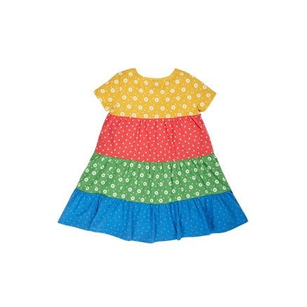 Frugi Rosie Rainbow Dress - Hotch Potch Rainbow