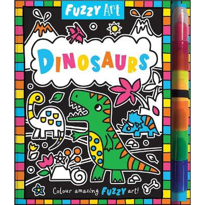 Fuzzy Art Dinosaurs