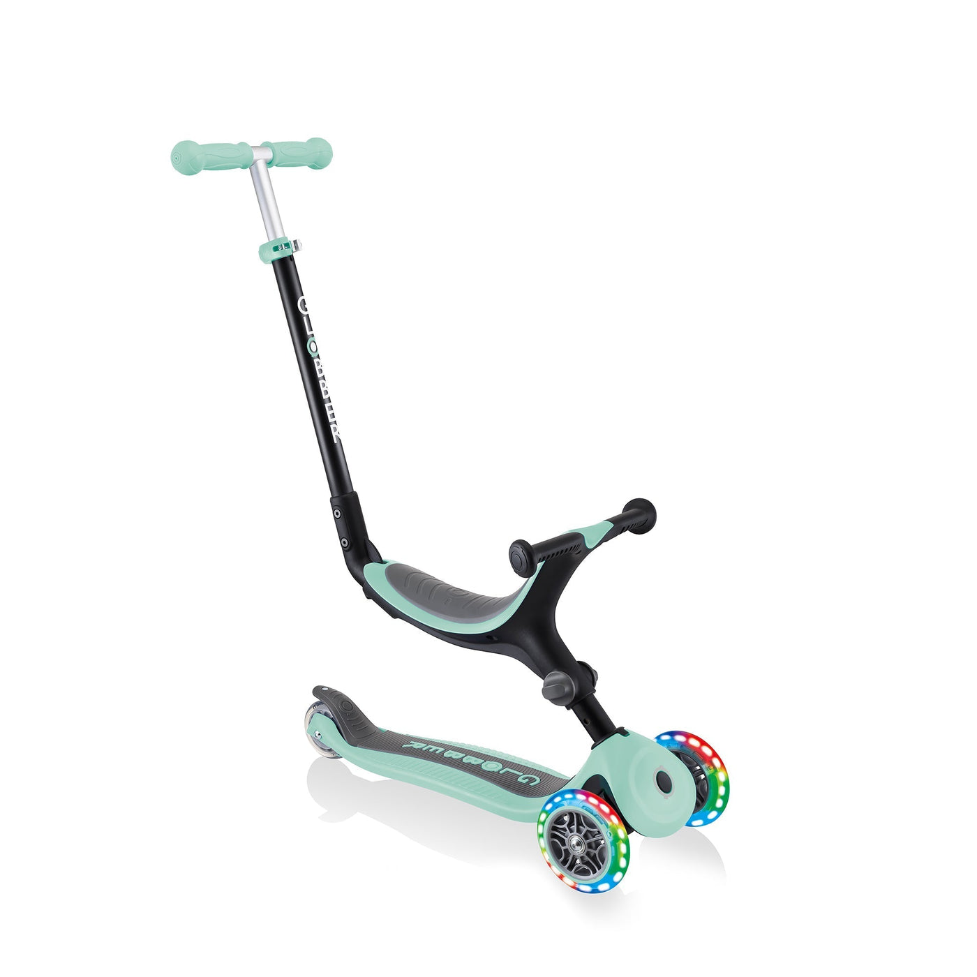 Go Up Foldable Lights All-in-One Scooter - Mint