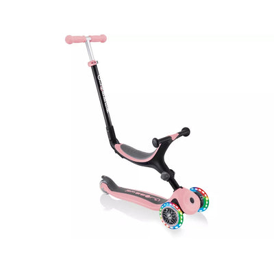 Go Up Foldable Lights 3-in-1 Scooter with 3 Wheels