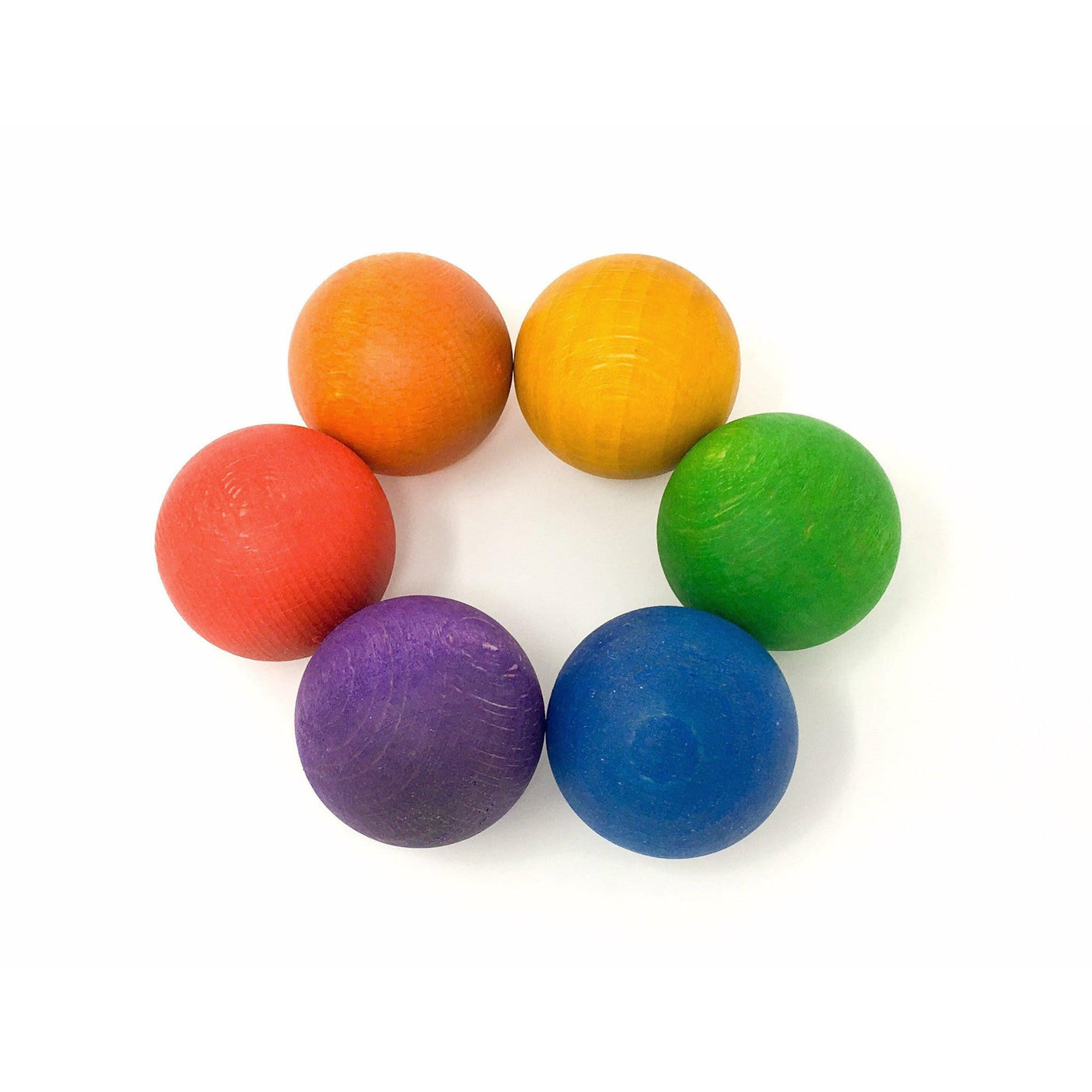 6 Grapat Rainbow Balls in 6 Colours